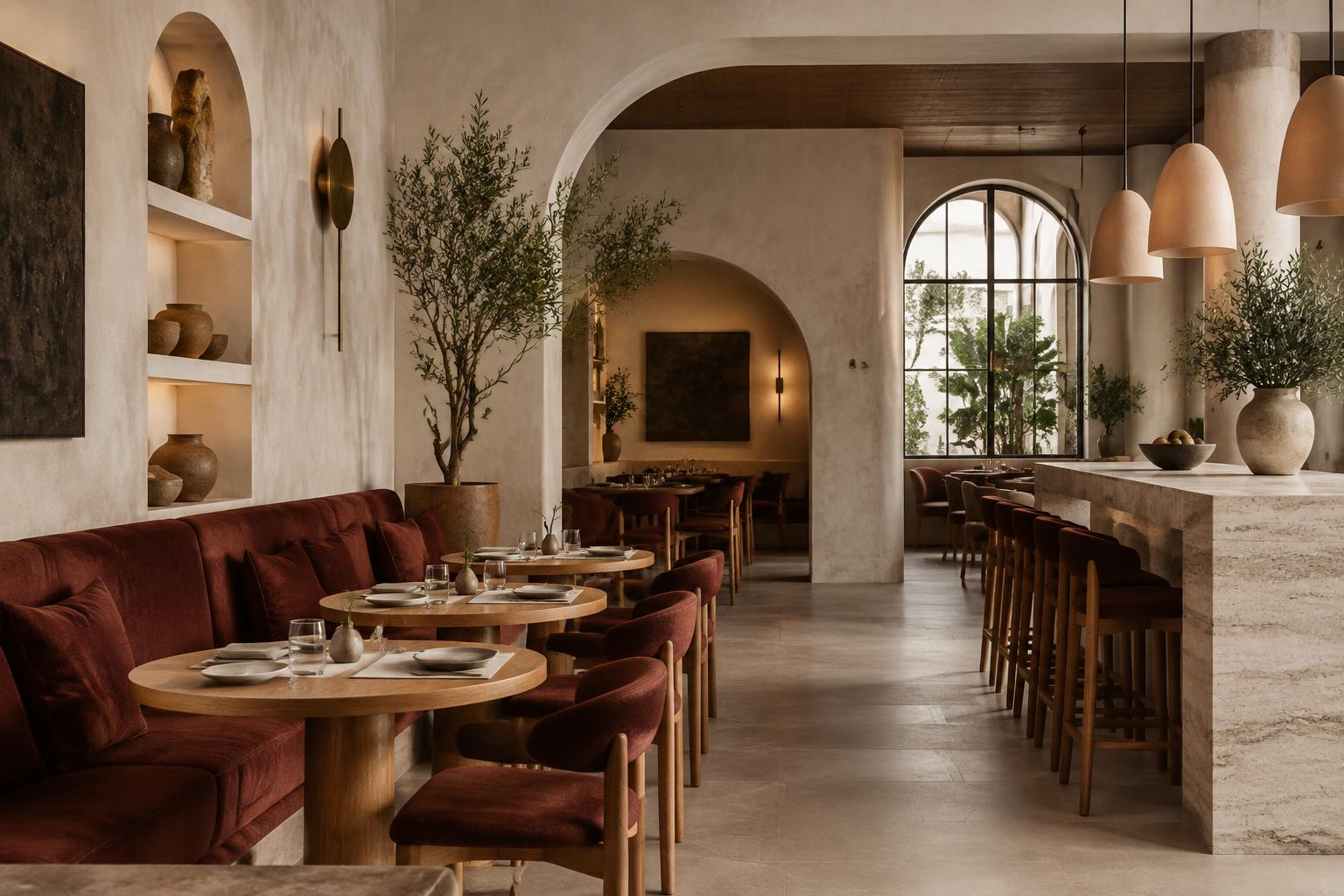 Restaurante Alba: Un espacio para compartir. La hospitalidad se expresa en cada textura, luz y encuentro.
